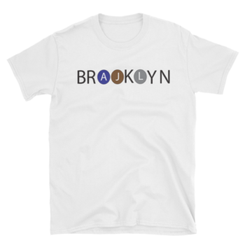 Brooklyn A,J and L Train Subway Series T-Shirt