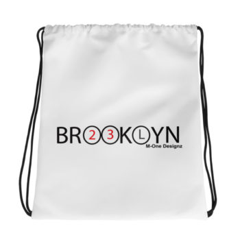 Brooklyn 2,3 and 5 Train Reversible Drawstring bag - Image 2