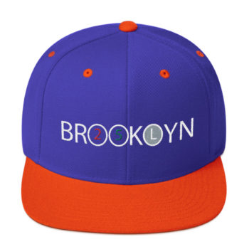 Brooklyn 2,5 and L White Train Snapback Hat - Image 17