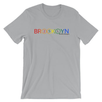 Brooklyn Pride 2,5 and L Train T-Shirt - Image 8