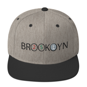 Brooklyn 2,5 and L Black Train Snapback Hat - Image 5