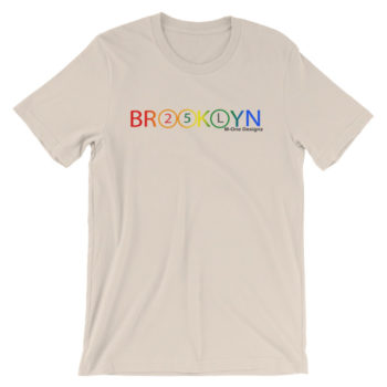 Brooklyn Pride 2,5 and L Train T-Shirt - Image 9