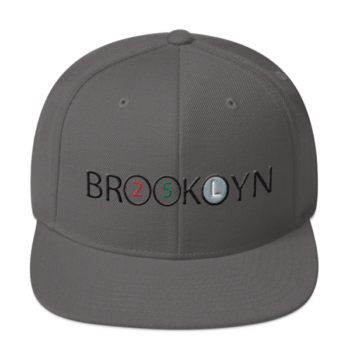 Brooklyn 2,5 and L Black Train Snapback Hat - Image 3