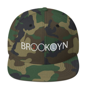 Brooklyn 2,5 and L White Train Snapback Hat - Image 6