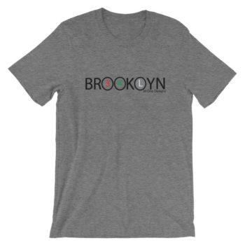 Brooklyn 3, 4 and L Black Train T-Shirt - Image 5