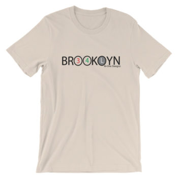 Brooklyn 3, 4 and L Black Train T-Shirt - Image 7