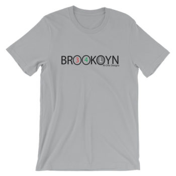 Brooklyn 3, 4 and L Black Train T-Shirt