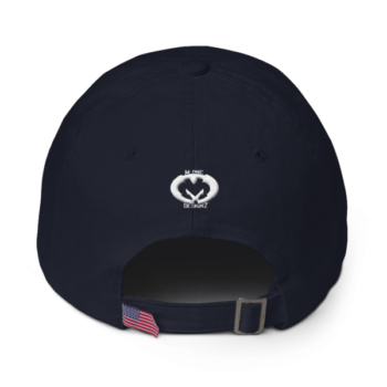 Brooklyn 3,4 and L White Train Cotton Dad Hat - Image 9