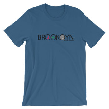 Brooklyn 3, 4 and L Black Train T-Shirt - Image 4